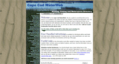 Desktop Screenshot of cc-waterweb.com